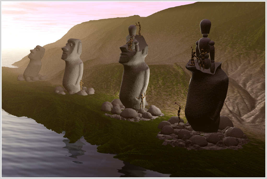 (Woody) Easter Island